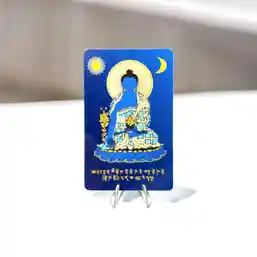 Card Buddha al medicinei albastru