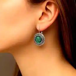 Cercei Mother of Pearl piatra nacru sau sidef