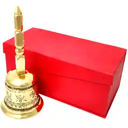 Clopot tibetan cu 8 simboluri norocoase și pagoda feng shui