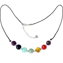 Colier 7 chakre argint 925