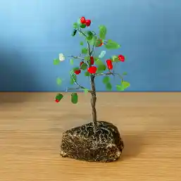 Copac cu cristale Aventurin si Carneol