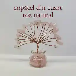 Copacei cristale Cuart Roz
