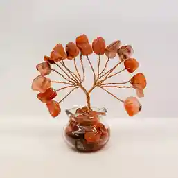 Copăcei din pietre Carneol