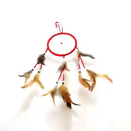 Dream catcher 1 cerc mare ornament protectie cosmaruri