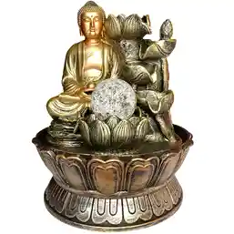 Fântână mare cu Buddha Medicinei și bilă