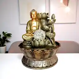 Fântână mare cu Buddha Medicinei și bilă