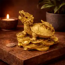 Testoasa dragon cu pepite