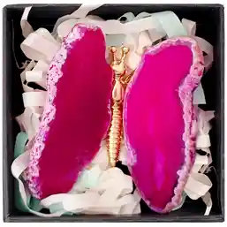 Fluture piatră Agate