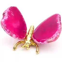 Fluture piatră Agate