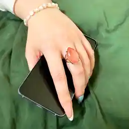 Inel Cuart Roz Cherry