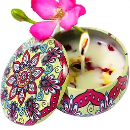 Lumanare parfumata naturala Citronella antițânțari