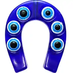 Magnet frigider Potcoava norocoasa cu ochi de deochi