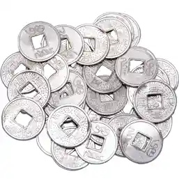 Set 24 monede argintii chinezesti