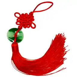 Nod mistic cu moneda jad verde