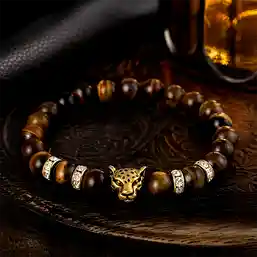 Bratara Ochi de Tigru cu cap de tigru