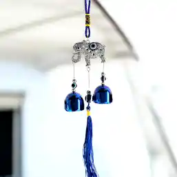 Clopoței de vânt cu elefant și ochiul turcesc