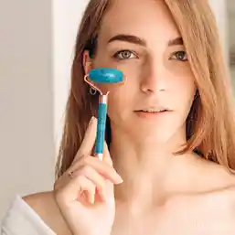 Rola facială pietre turcoaz