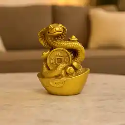 Șarpe cu monedă chinezească