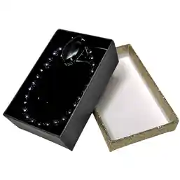 Set brățară Piatra Lunii și inel goldstone ajustabile