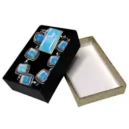 Set brățară și inel Opal