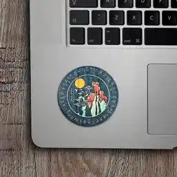 Sticker Trei oi pe munte