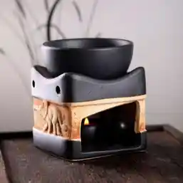 Lampa aromaterapie elefant cu trompa in sus