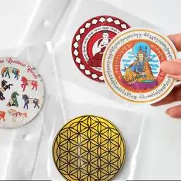 Imagine Sticker cariera 9 cai curcubeu pentru victorii si faima