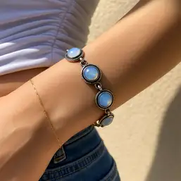 Imagine Bratara 7 pietre Opal