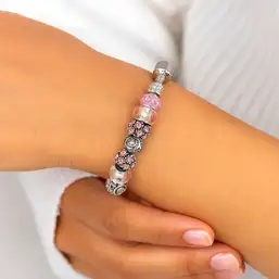 Imagine Brățară zodia Rac tip Pandora