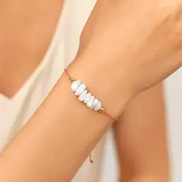 Imagine Brățară șnur piatra lunii