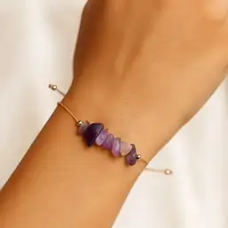 Imagine Brățară șnur ametist