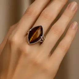 Imagine Inel Ochi de Tigru