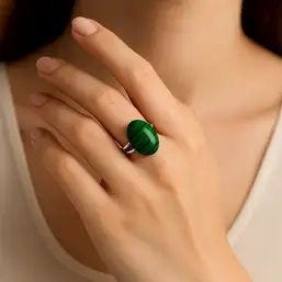Imagine Inel Malachit