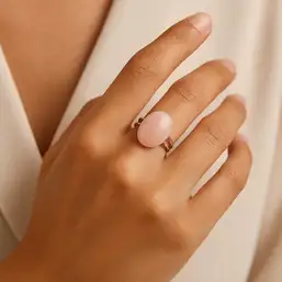 Imagine Inel Cuart Roz