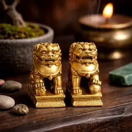 Imagine 2 Caini Fu statuete Feng Shui