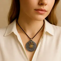 Imagine Pandantiv 8 simboluri norocoase