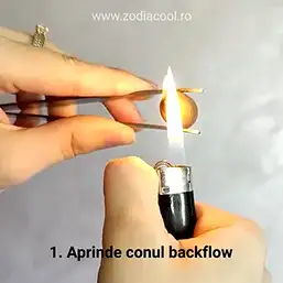 Imagine Conuri backflow Palo Santo parfumate 40 buc