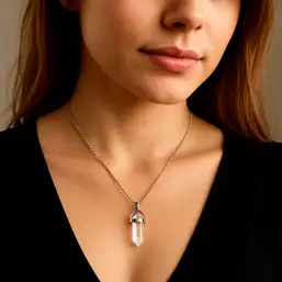 Imagine Pandantiv cuarț Cristal de stâncă