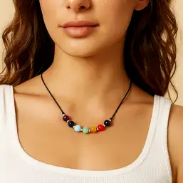 Imagine Colier 7 chakre argint 925