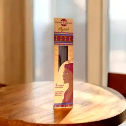 Imagine Bețișoare Parfumate Sticks Mir Sacred Elements Myrrh. 10 buc Artizanal Organic