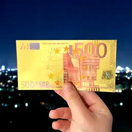 Imagine Bancnotă metalică 500 euro