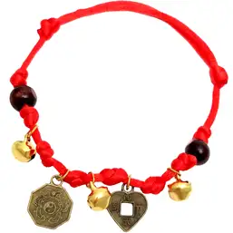 Imagine Bratara reglabila cu monede chinezesti norocoase