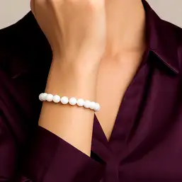 Imagine Set bratara Cristal de stanca cu felicitare personalizată