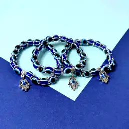 Imagine Bratara ochi de deochi magic norocos si mana Fatimei