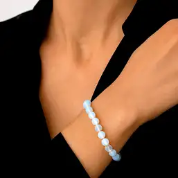 Imagine Set bratara Opal pietre cu felicitare personalizata