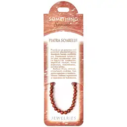 Imagine Set bratara Piatra Soarelui cu felicitare personalizata