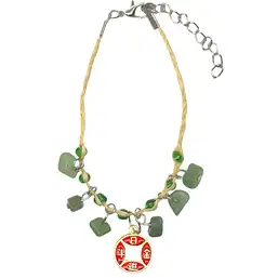 Imagine Brățară Boho Aventurin cu ideograma prosperității