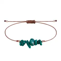 Imagine Brățară șnur malachit
