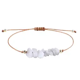 Imagine Brățară șnur piatra lunii