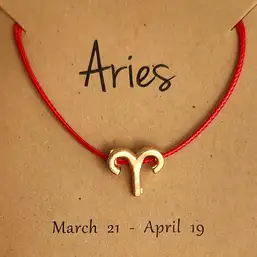 Imagine Bratari cu snur zodia Berbec